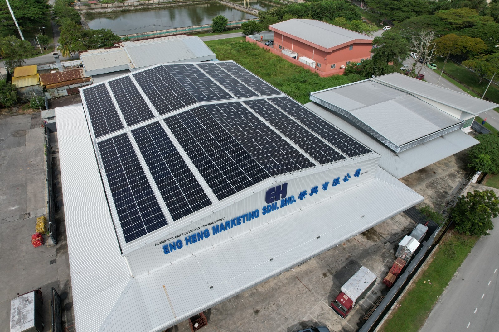 Eng Heng Marketing Sdn Bhd solar installation in Johor